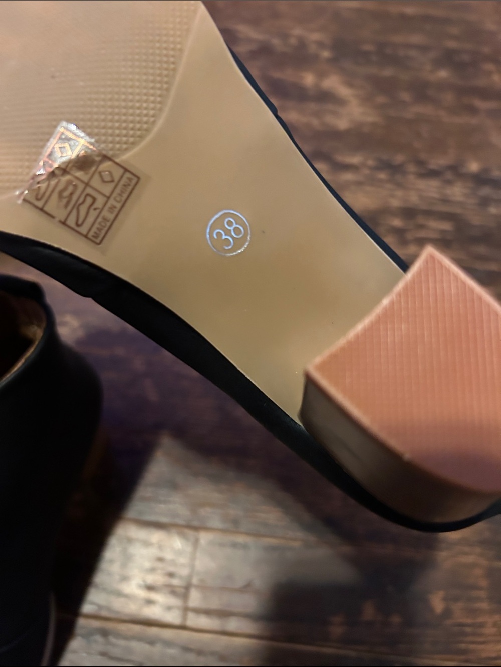 Womens Black Wrap Front Booties - Picture 5 of 5